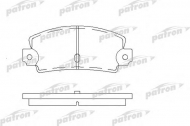 Комплект тормозных колодок PATRON PBP456