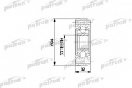 Шарнирный комплект PATRON PCV3004