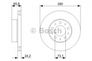 Тормозной диск BOSCH 0 986 479 297