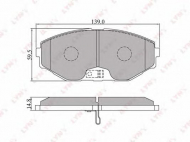 Комплект тормозных колодок LYNXauto BD-5705