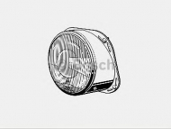 Фара BOSCH 0 301 705 101