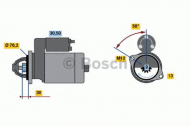 Стартер BOSCH 0 001 108 113