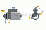 Стартер BOSCH 0 001 108 131