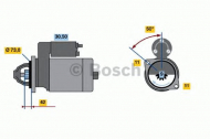 Стартер BOSCH 0 001 109 040