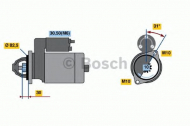 Стартер BOSCH 0 001 109 250