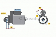 Стартер BOSCH 0 001 112 003