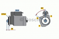 Стартер BOSCH 0 001 125 031