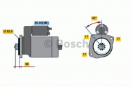 Стартер BOSCH 0 001 241 016