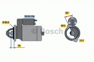 Стартер BOSCH 0 986 010 780