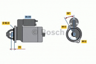 Стартер BOSCH 0 986 011 150