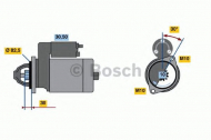 Стартер BOSCH 0 986 014 660