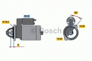Стартер BOSCH 0 986 014 610
