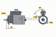 Стартер BOSCH 0 986 014 830