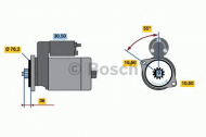 Стартер BOSCH 0 986 016 370