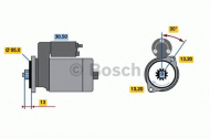 Стартер BOSCH 0 986 016 681