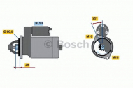 Стартер BOSCH 0 986 017 890