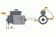 Стартер BOSCH 0 986 022 621