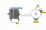 Генератор BOSCH 0 120 689 504
