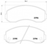 Комплект тормозных колодок HELLA PAGID 8DB 355 010-131