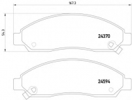 Комплект тормозных колодок HELLA PAGID 8DB 355 013-291