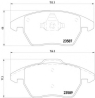 Комплект тормозных колодок HELLA PAGID 8DB 355 014-511