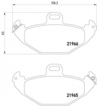 Комплект тормозных колодок HELLA PAGID 8DB 355 019-351