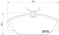 Комплект тормозных колодок HELLA PAGID 8DB 355 019-391