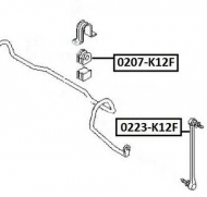 Стойка ASVA 0223-K12F