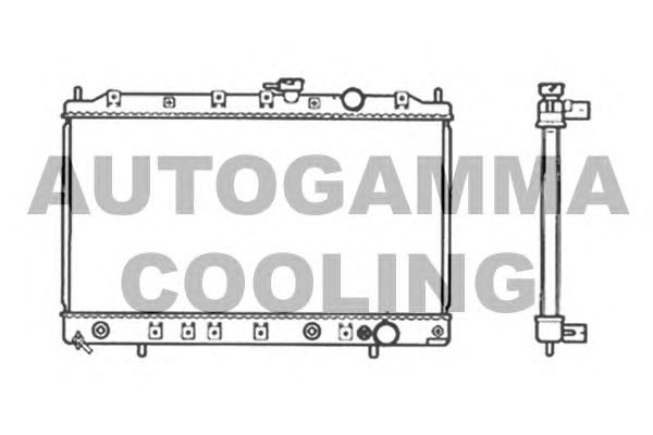 Vodyanoj Radiator Mitsubishi Rvr N1 W N2 W 2 0 Td N18w