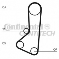 Ремень CONTITECH CT511