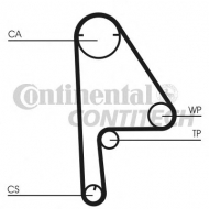 Ремень CONTITECH CT1081