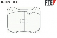 Комплект тормозных колодок FTE BL1084A2