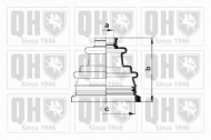 Комплект пыльника QUINTON HAZELL QJB2231