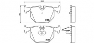 Комплект тормозных колодок BREMBO P 06 044