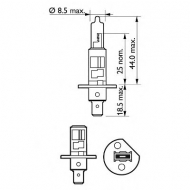 Лампа накаливания PHILIPS 12258VPB1