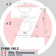 Комплект тормозных колодок ZIMMERMANN 21486.190.2