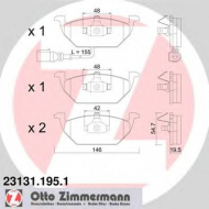 Комплект тормозных колодок ZIMMERMANN 23131.195.1