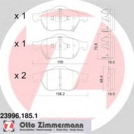 Комплект тормозных колодок ZIMMERMANN 23996.185.1
