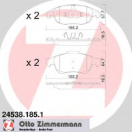 Комплект тормозных колодок ZIMMERMANN 24538.185.1