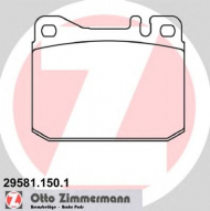 Комплект тормозных колодок ZIMMERMANN 29581.150.1