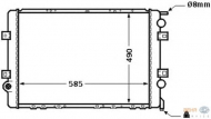 Теплообменник HELLA 8MK 376 704-621
