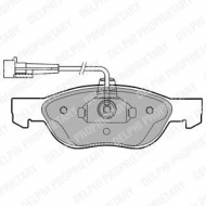 Комплект тормозных колодок DELPHI LP1413