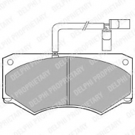 Комплект тормозных колодок DELPHI LP903