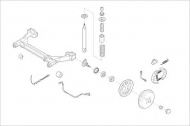 Подвеска колеса DELPHI SEAT-02912-R