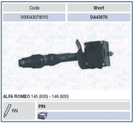 Переключатель MAGNETI MARELLI 000043078010