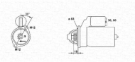 Стартер MAGNETI MARELLI 943251333010