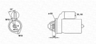 Стартер MAGNETI MARELLI 943253141010