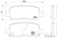 Комплект тормозных колодок HELLA 8DB 355 014-831