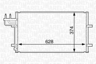 Конденсатор MAGNETI MARELLI 350203601000