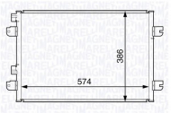 Конденсатор MAGNETI MARELLI 350203728000